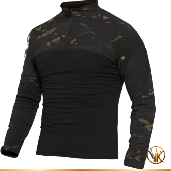 Polo Manga Larga Táctico Slim ESDY - Imagen 4