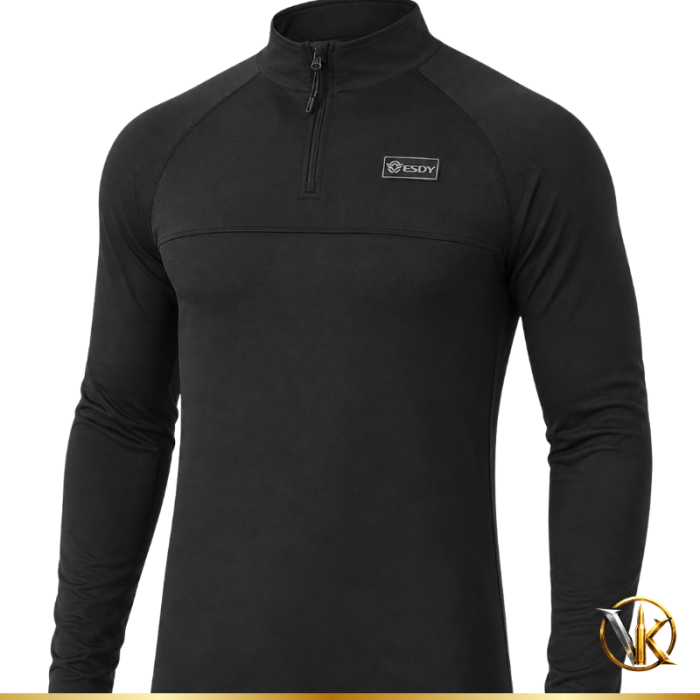 Polo Manga Larga Táctico Slim ESDY - Imagen 3