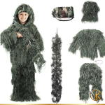 Conjunto Camuflaje Completo Francotirador Niño Verde
