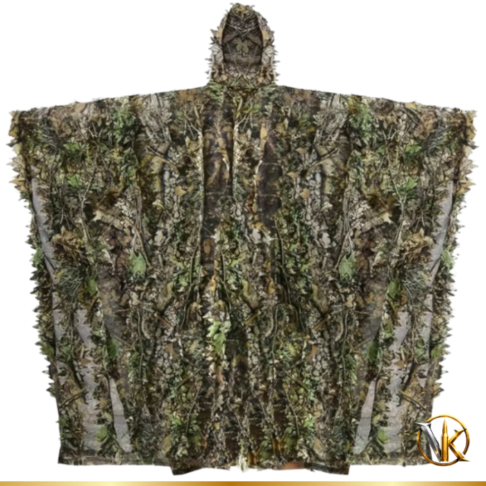 Poncho Camuflaje Hojas - Imagen 3