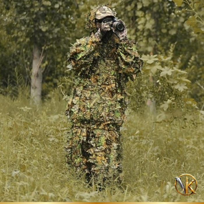 Conjunto Camuflaje Hojas 3D Pantalón y Casaca - Imagen 4