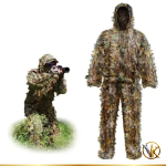 Conjunto Camuflaje Hojas 3D Pantalón y Casaca Verde / Camo - Imagen 3